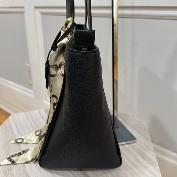Michael Kors Whitney Black Leather Tote - Picture 5 of 15